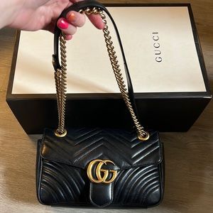 Gucci Marmont matelaase small bag